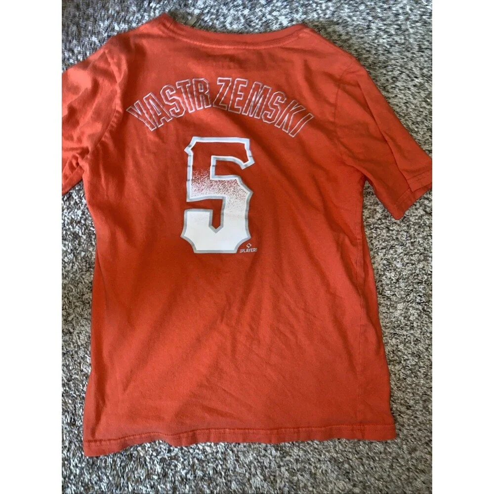 Nike San Francisco Giants Baseball MLB City Connect Shirt Yastremski M Orange